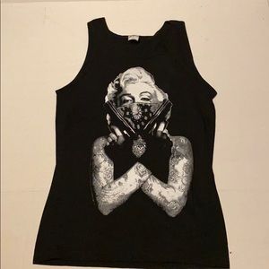 Marilyn Monroe men tank top size Small shirt